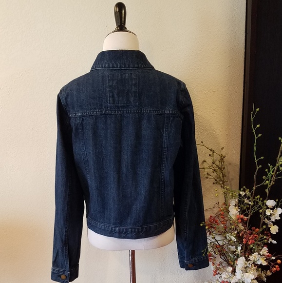 Michael Kors Denim Jeans Jacket Size Medium - Picture 3 of 8